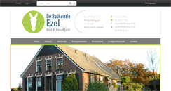 Desktop Screenshot of debalkendeezel.nl